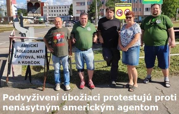 Obrázek protest proti americkym agentom