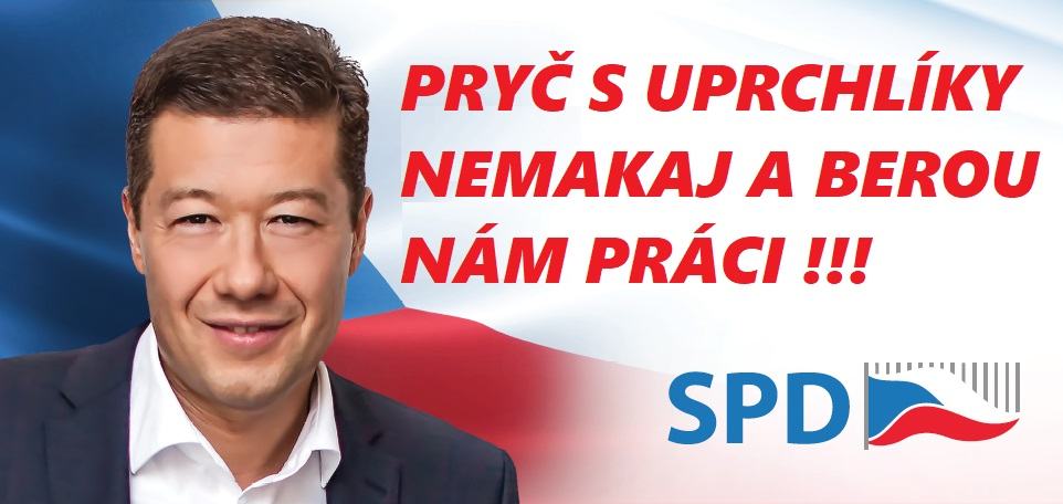 Obrázek pryc s uprchliky