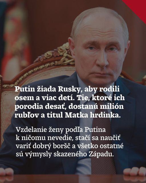 Obrázek putin a rusky