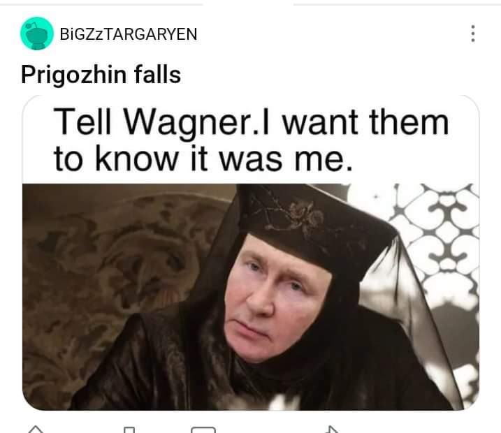 Obrázek putin of thrones