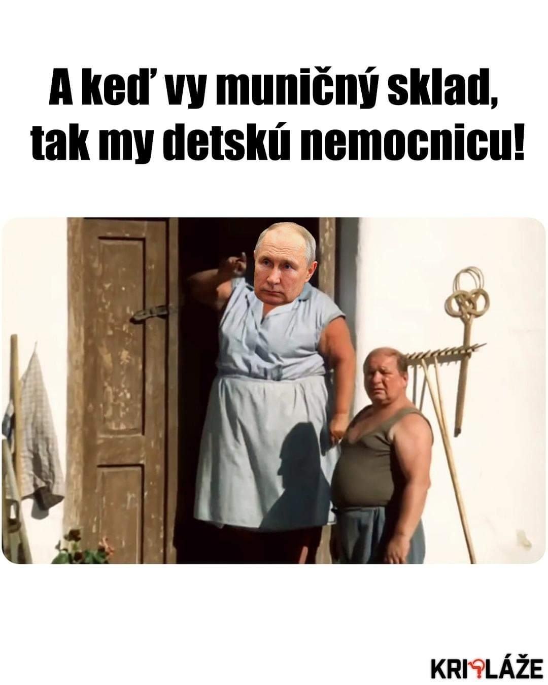 Obrázek putin oko za oko