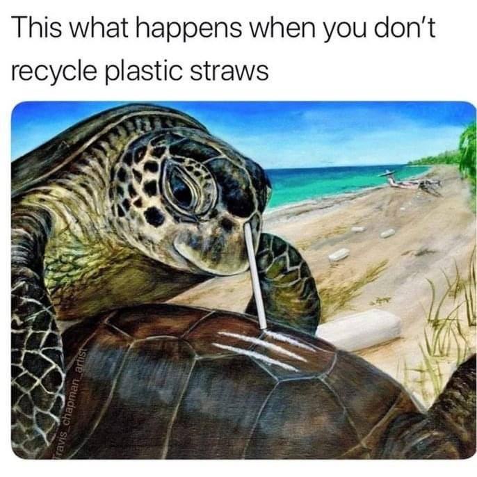 Obrázek recycle plastic straws