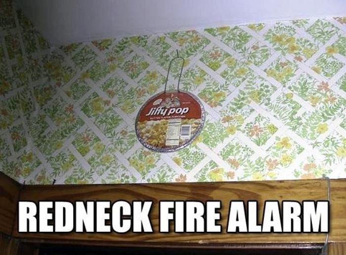 Obrázek redneck fire alarm