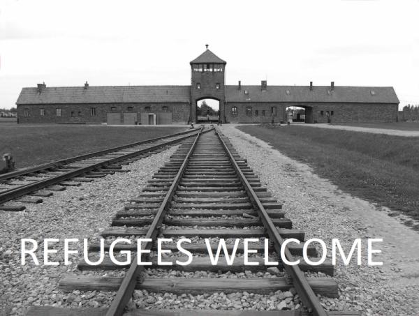 Obrázek refugees welcome