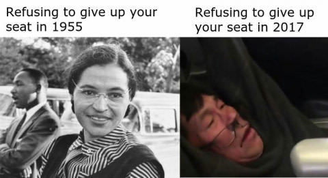 Obrázek refusing giving up your seat