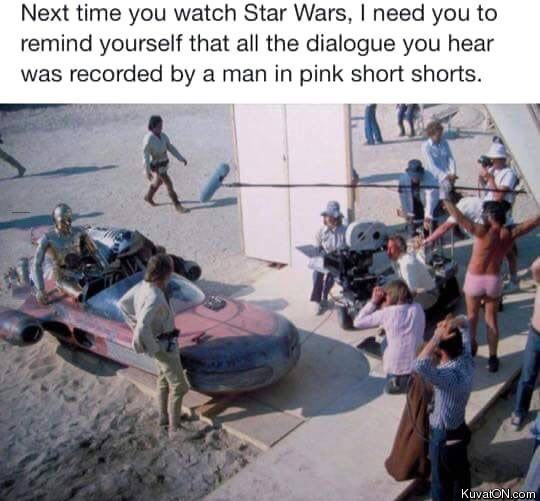 Obrázek remember it next time you watch star wars