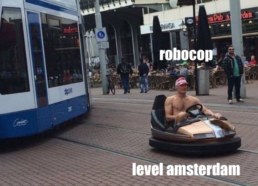 Obrázek robocop level amsterdam