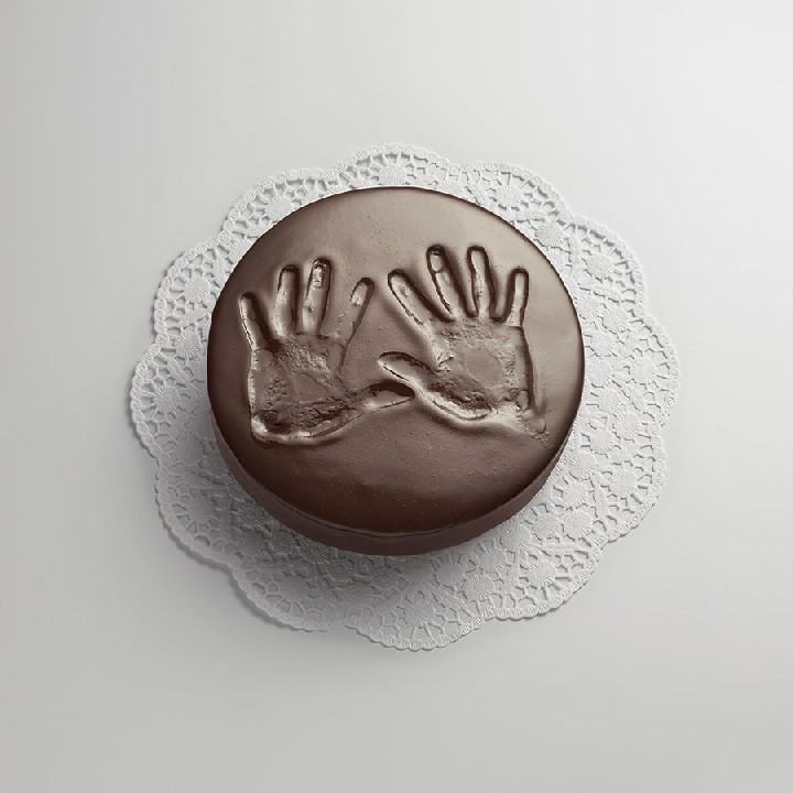 Obrázek ruce v cokolade