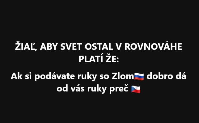 Obrázek ruky so zlom a dobro