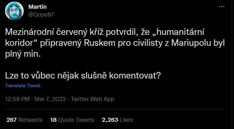 Obrázek rusove civilisty nezabiji ne a ne