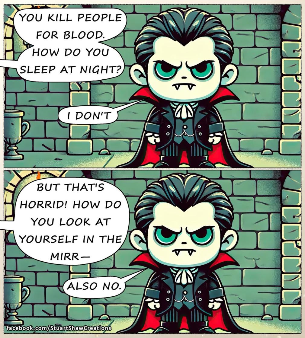 Obrázek sad life of vampire