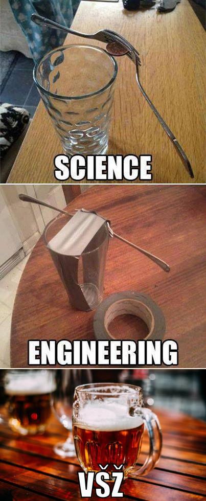 Obrázek science vs engineering fixed