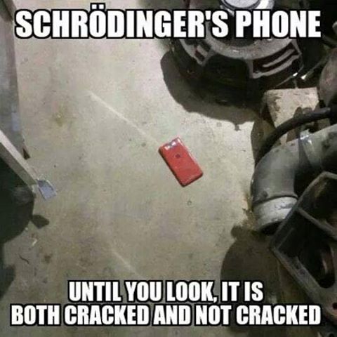 Obrázek shrodingers phone