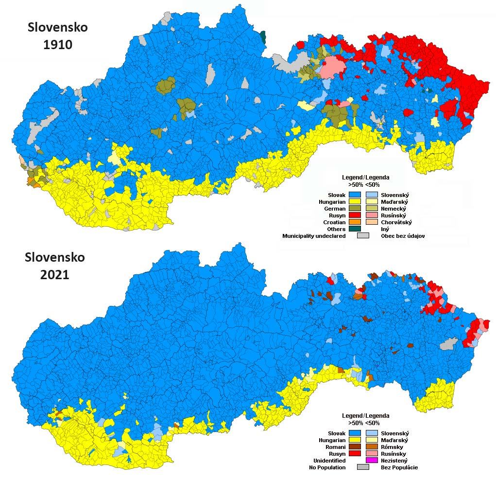 Obrázek slovensko-1910-2021