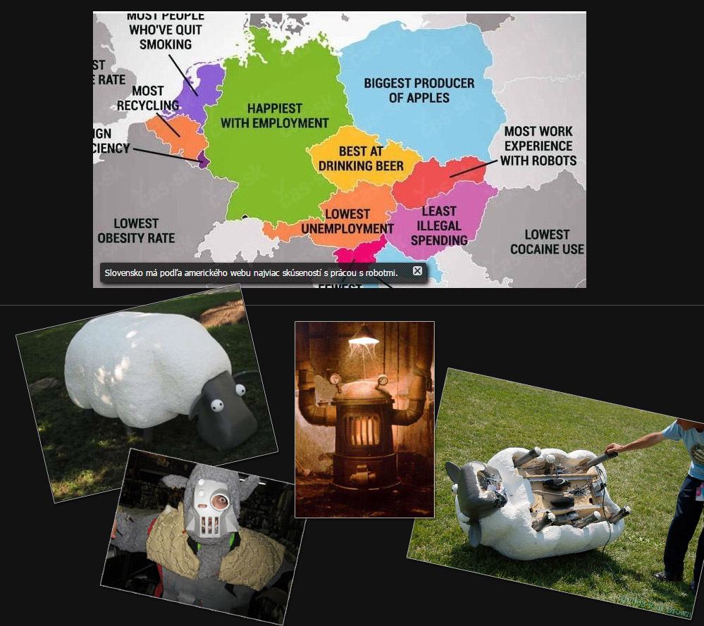 Obrázek slovensko-robot