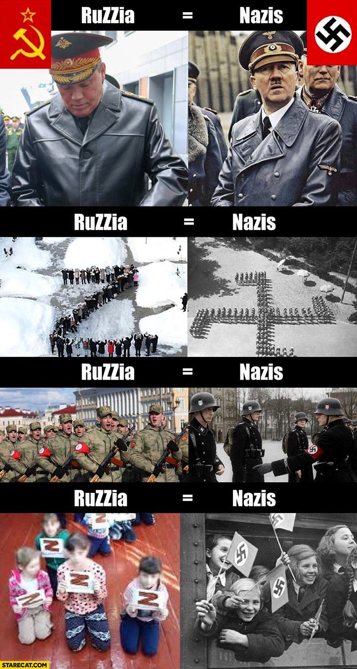 Obrázek stare russia-ruzzia-equals-nazis-wear-the-same-use-symbols-indoctrinate-kids