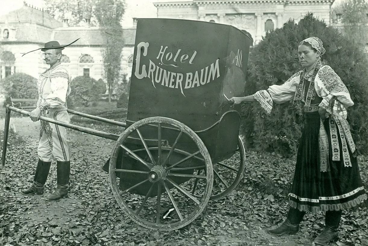 Obrázek taxi 1900