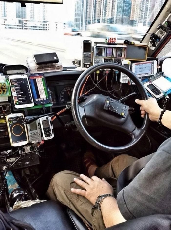 Obrázek taxi in hong kong