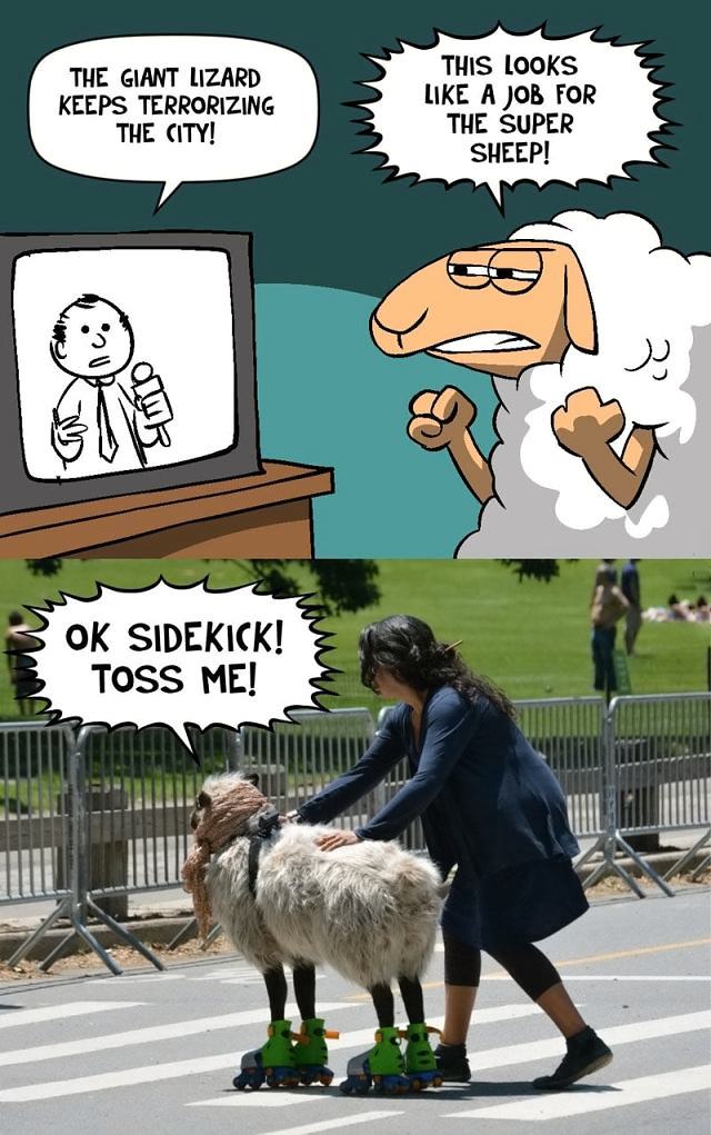 Obrázek the super sheep  