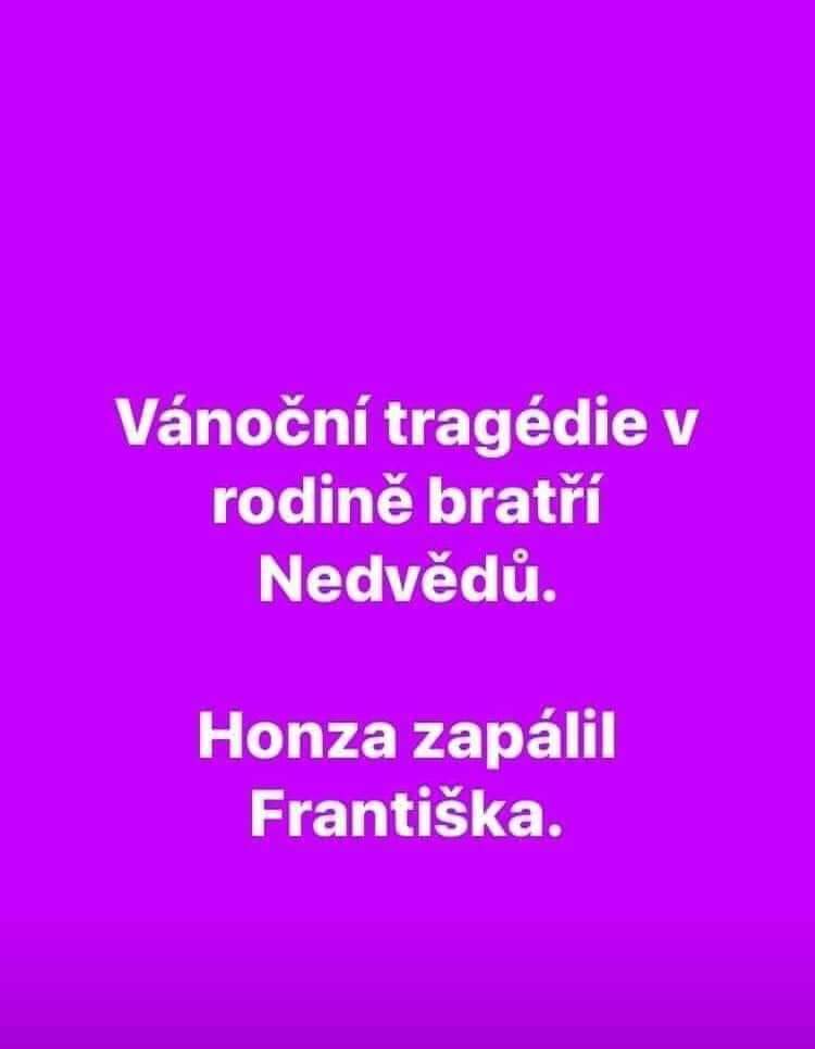 Obrázek tragedie u Nedvedu