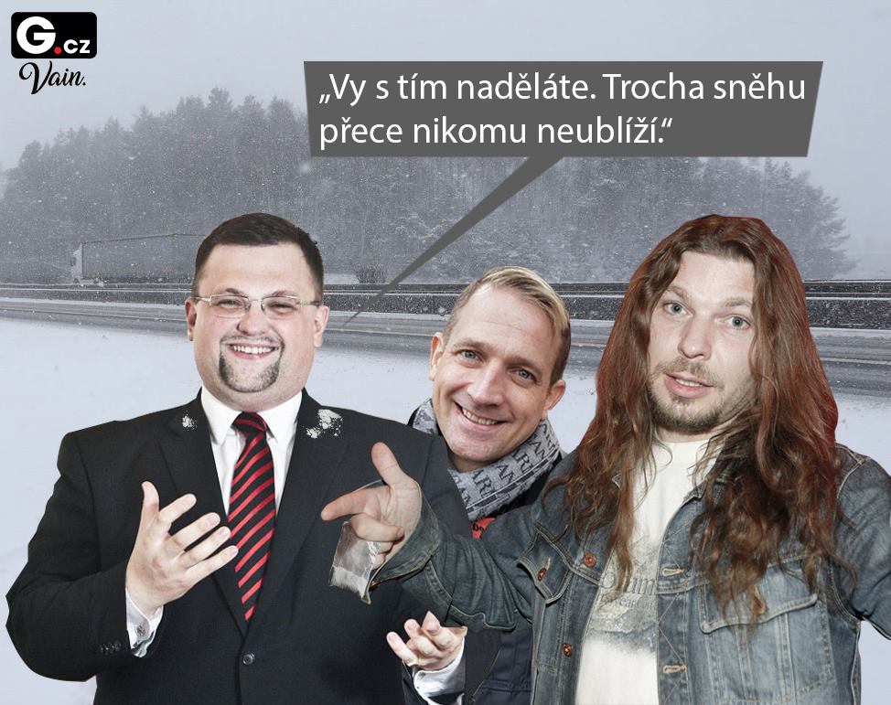 Obrázek trocha snehu