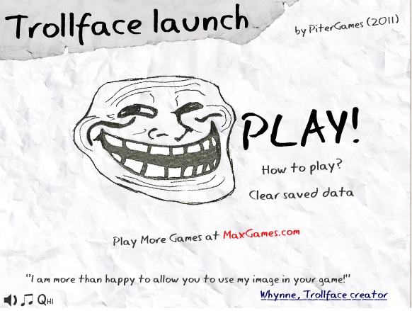 Obrázek trollface game