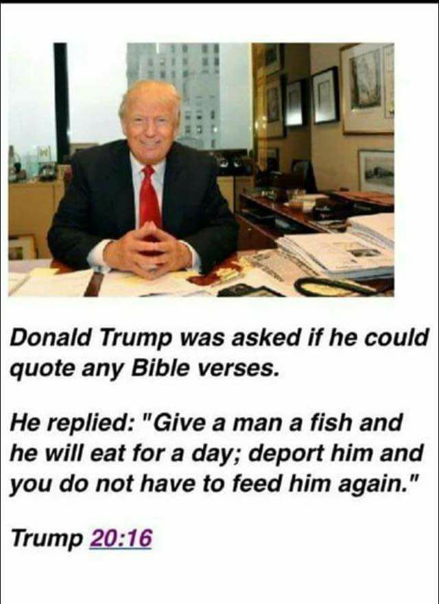 Obrázek trump-bible