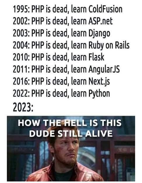 Obrázek undying PHP