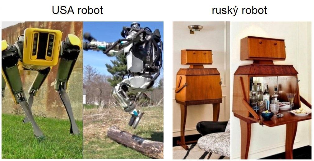 Obrázek us robot vs ru robot