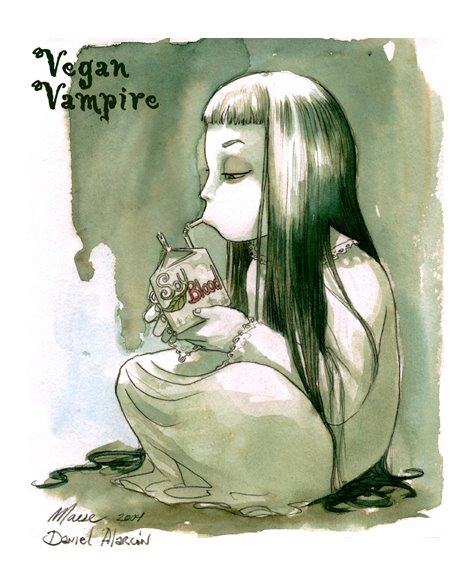 Obrázek vegan vampire