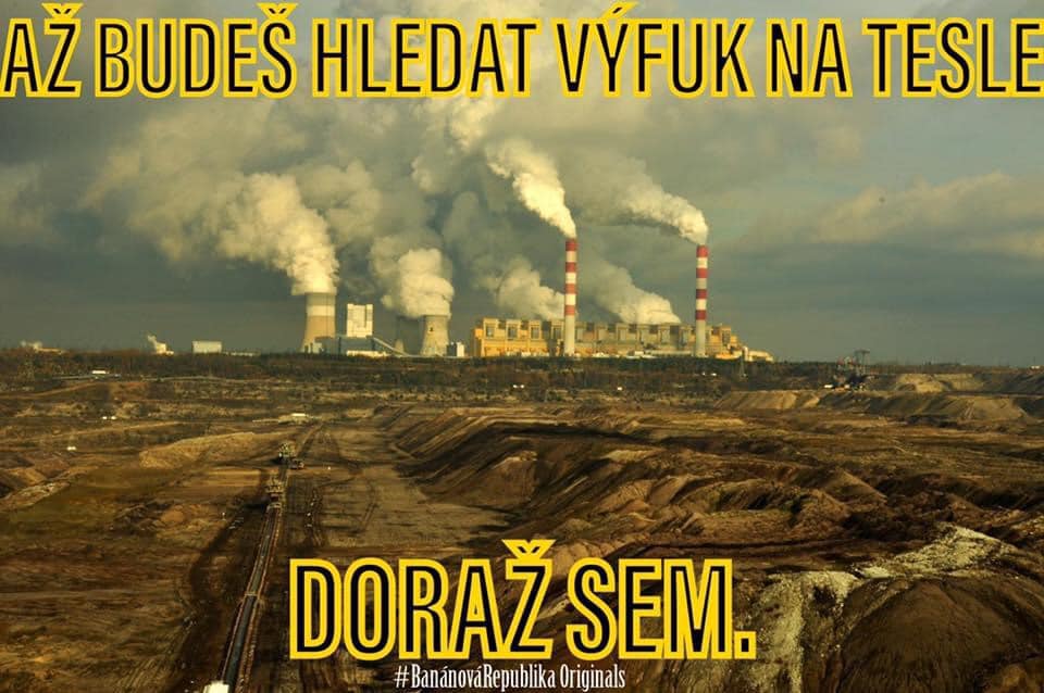 Obrázek vyfuk na tesle