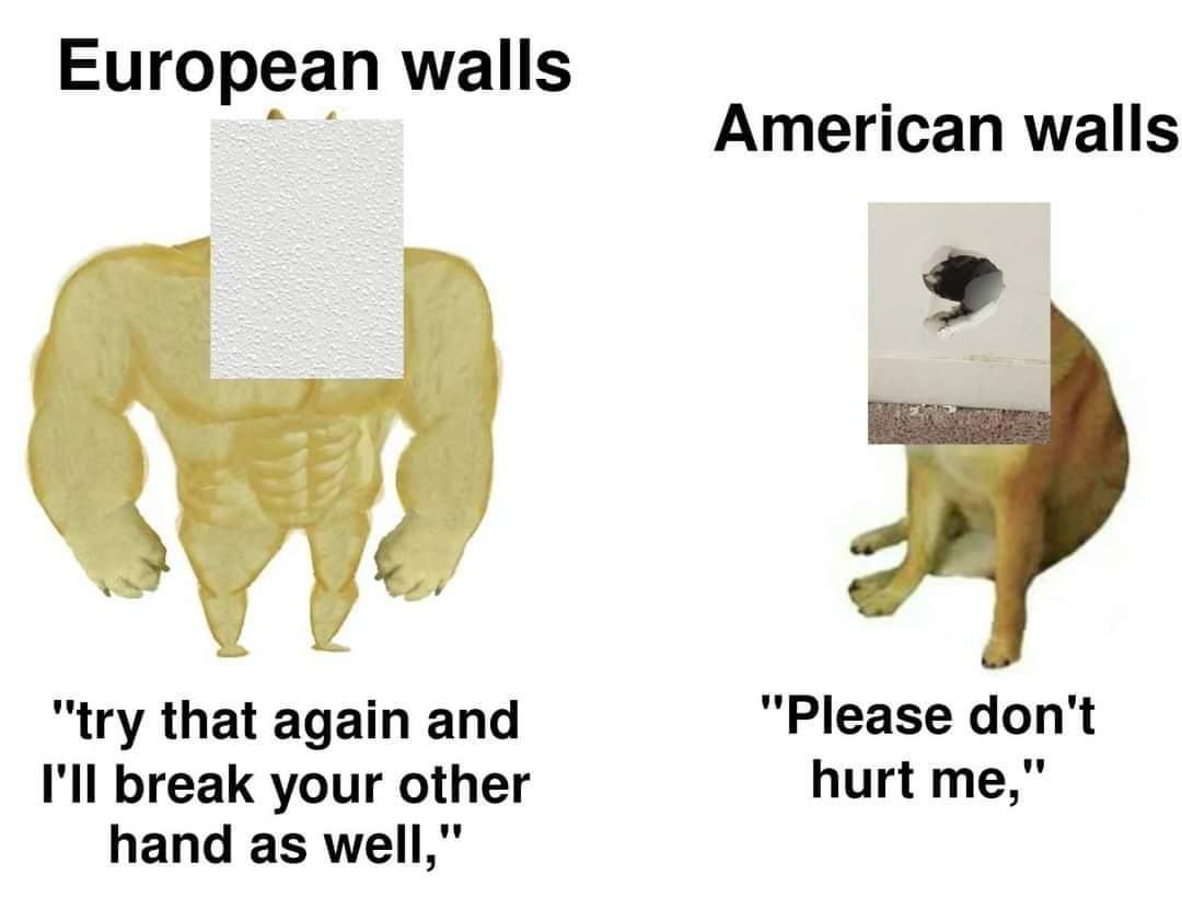 Obrázek walls in europe and us