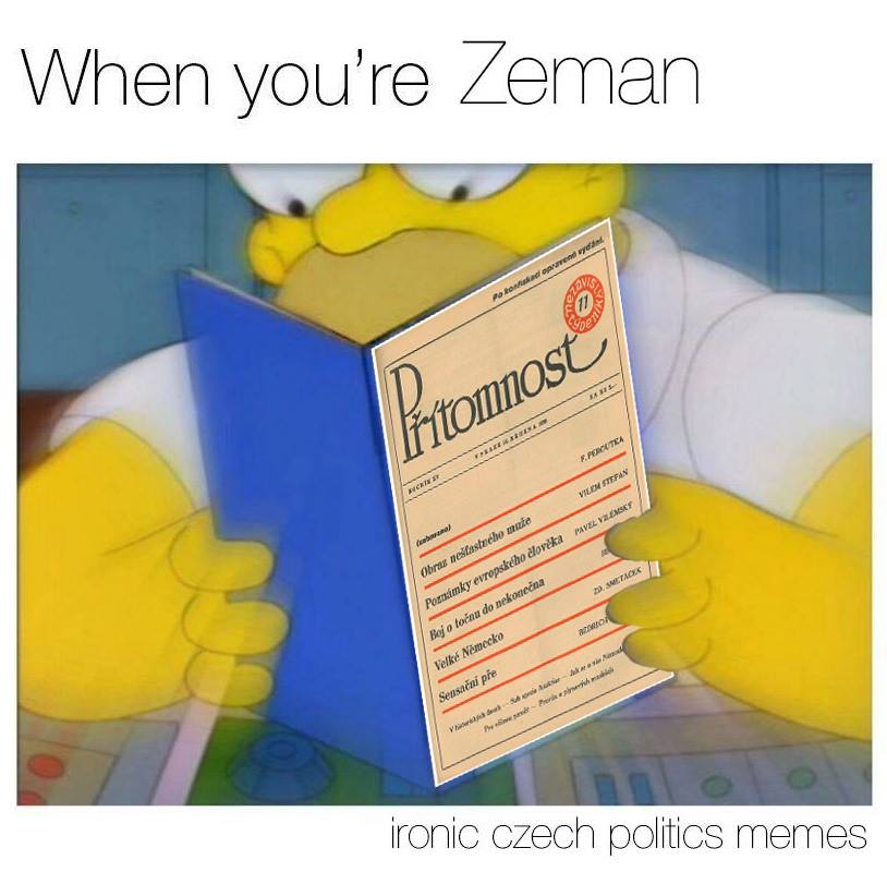 Obrázek when you are zeman