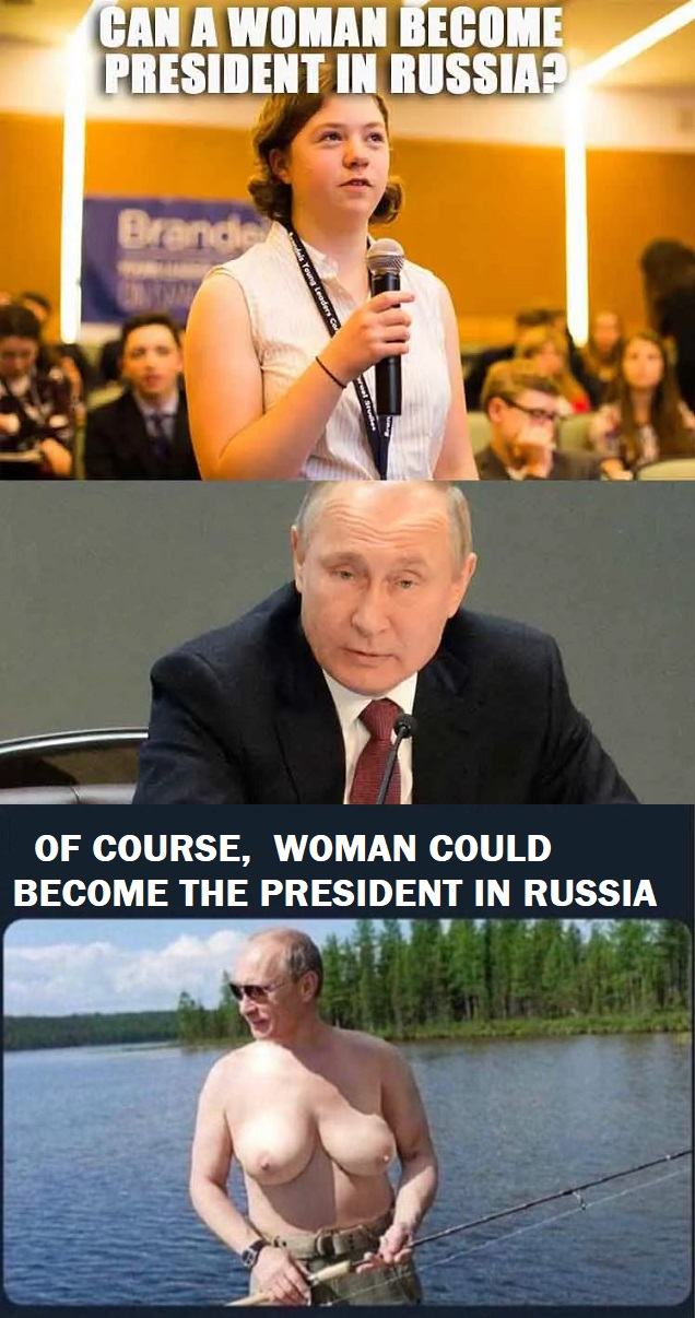 Obrázek woman president russia updated