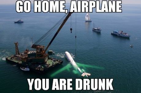 Obrázek youre drunk airplane