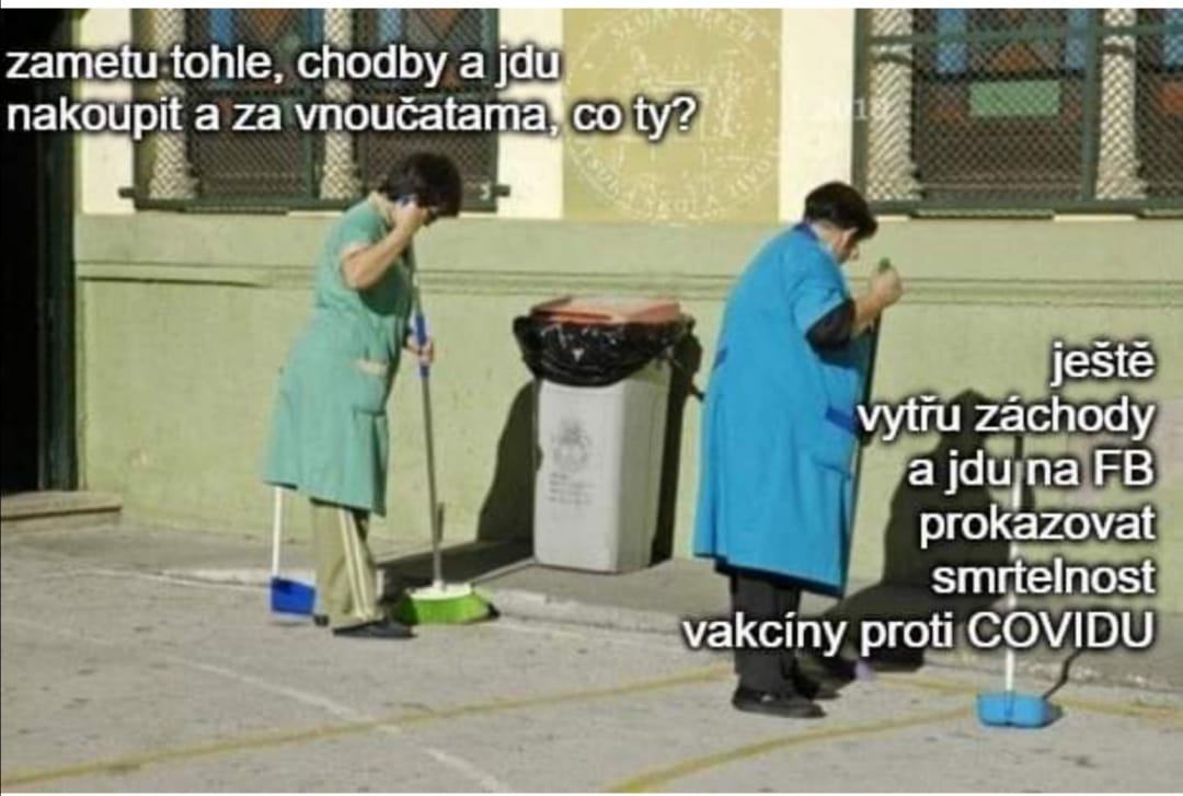 Obrázek zametu a jdu na FB