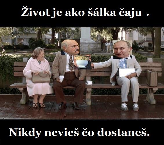 Obrázek zivot je ako salka caju