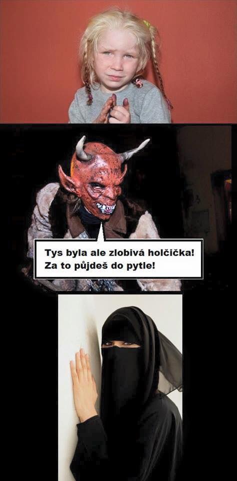 Obrázek zlobiva holka do pytle