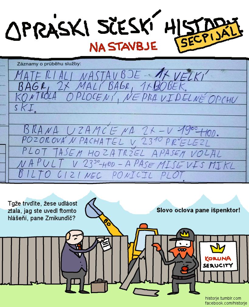 Obrázek zrzavec na stavbje