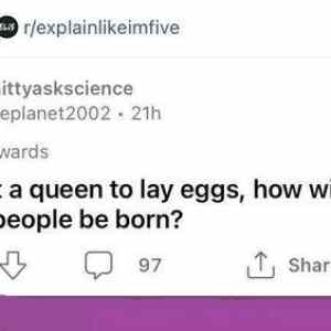 A Post-Elizabeth Question