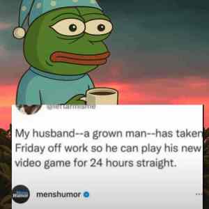 God forbid a man has a hobby