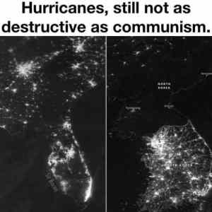 Hurricanes vs Communism