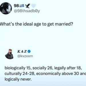 Ideal age