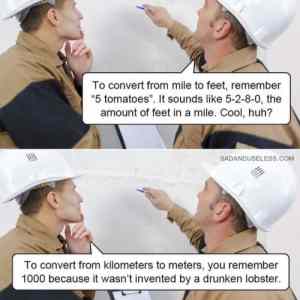Metric musings