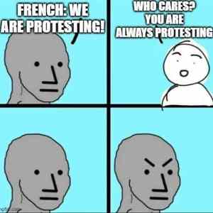 france protest