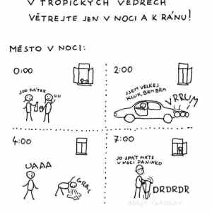 vetrame v noci a rano