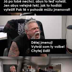 vyhral som ty volbe