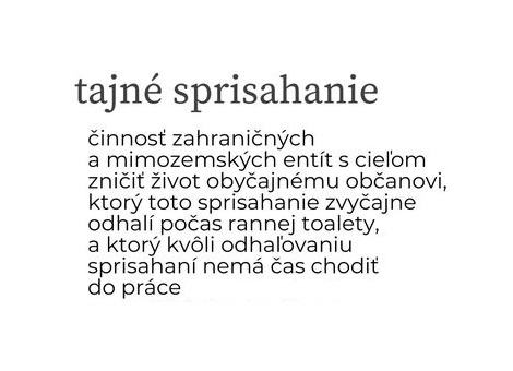 Obrázek tajne sprisahanie