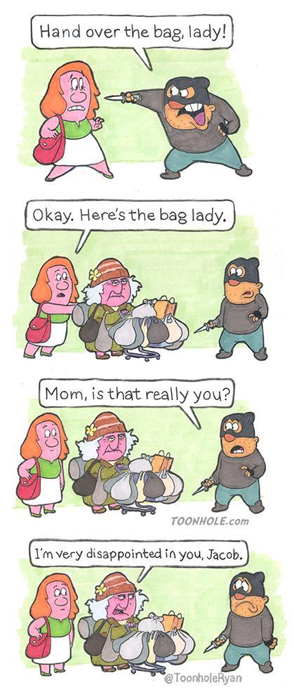 Obrázek MakeRoumingFunnyAgain-BagLady