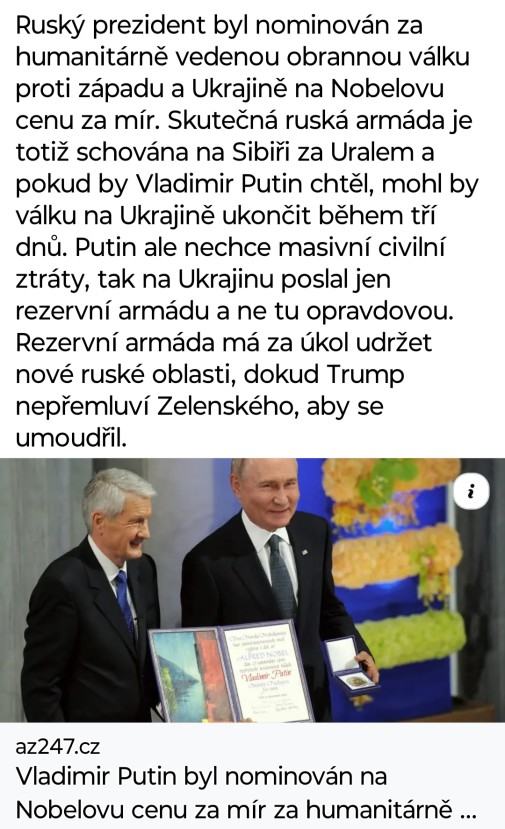 Obrázek Navrh na nobelovku